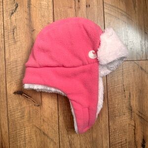 Carhartt Pink Fleece Trapper Winter Hat